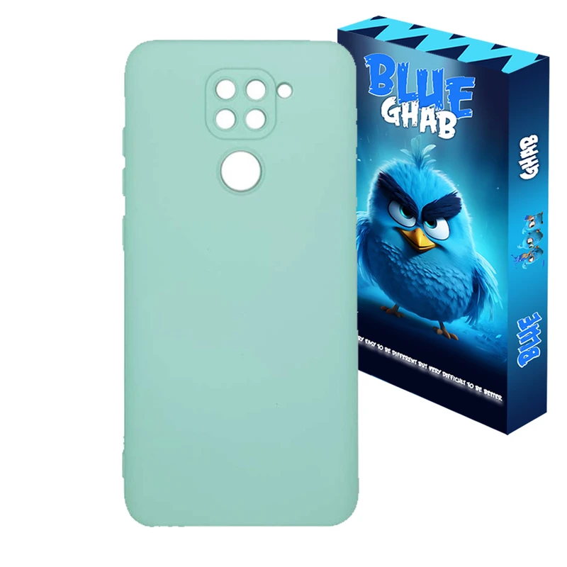 کاور بلو قاب مدل سیلیکونی کد 02 مناسب برای گوشی موبایل شیائومی Redmi Note 9