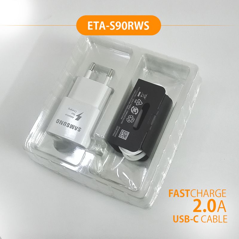 شارژر دیواری مدل ETA-S90RWS به همراه کابل تبدیل USB-C