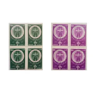 تمبر یادگاری مدل مالاریا مجموعه 8 عددی