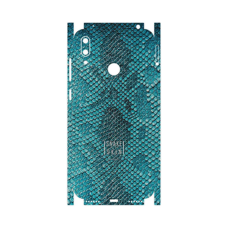 برچسب پوششی ماهوت مدل Blue Snake Skin-FullSkin مناسب برای گوشی موبایل هوآوی Y7 Prime 2019