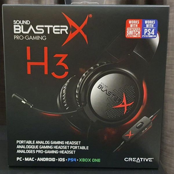 هدست مخصوص بازی کریتیو مدل BlasterX Pro Gaming H3 -  - 9