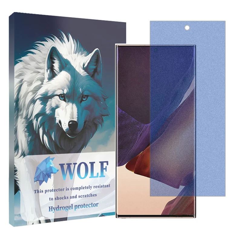 محافظ صفحه نمایش مات ضد اشعه آبی ولف مدل Tough مناسب برای گوشی موبایل سامسونگ Galaxy Note 20 Ultra