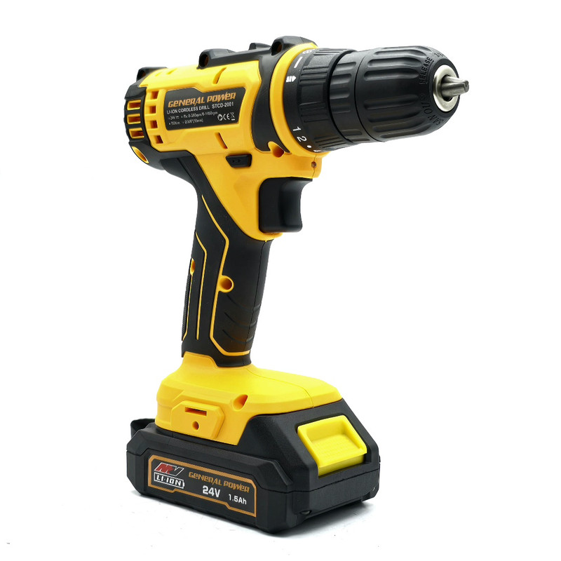 مینی فرز شارژی و دریل شارژی جنرال پاور مدل STCD