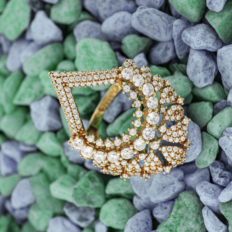 انگشتر نقره زنانه آمیتیس مدل AMT-R149