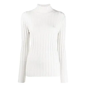 بلوز آستین بلند یقه اسکی زنانه شین مدل برفی