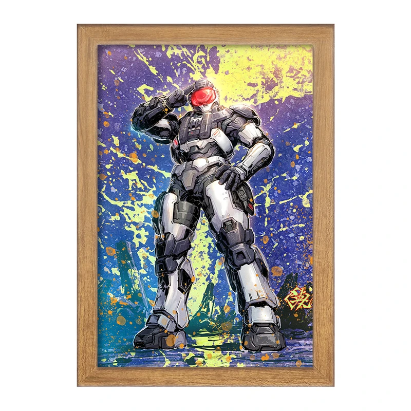 تابلو خندالو مدل بازی هیلو (Halo) کد 31484