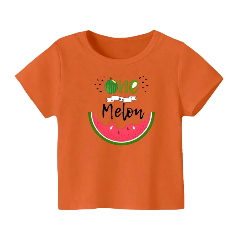 تی شرت آستین کوتاه بچگانه مدل هندوانه یلدایی کد 30