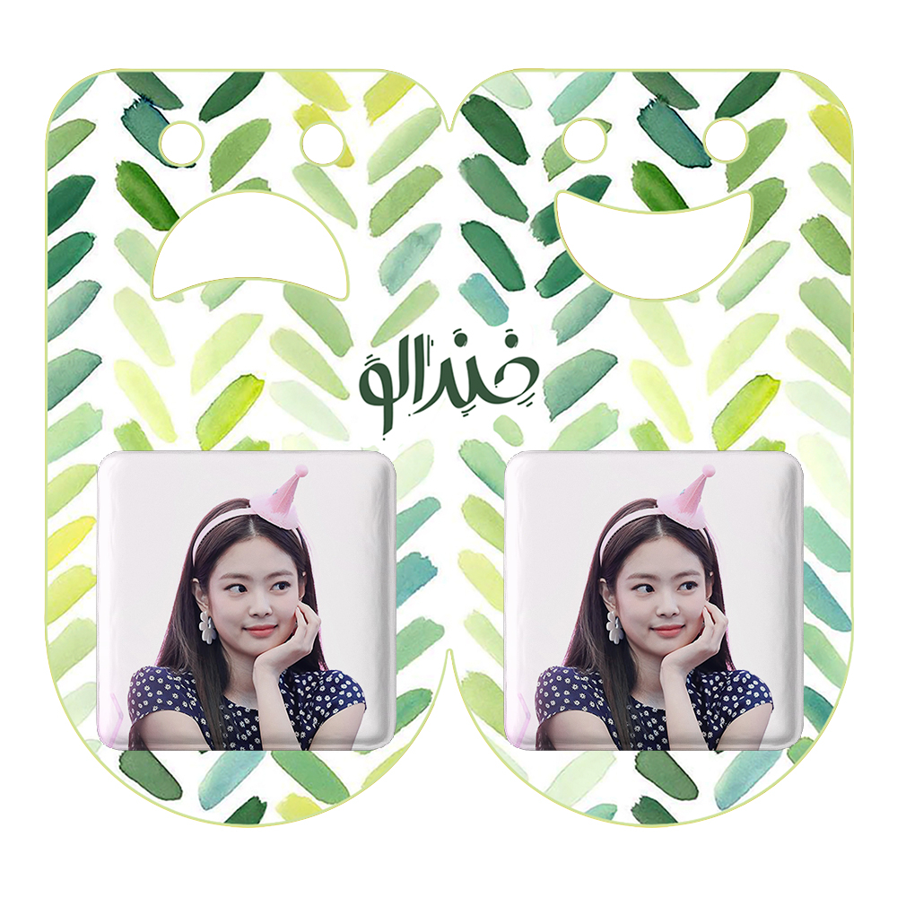 پیکسل خندالو مدل جنی بلک پینک کد 14048 به همراه مگنت