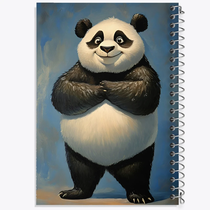 دفتر لیست خرید 50 برگ خندالو طرح پاندا بامزه کد F7169