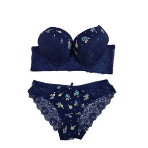ست شورت و سوتین زنانه مدل گل دار
