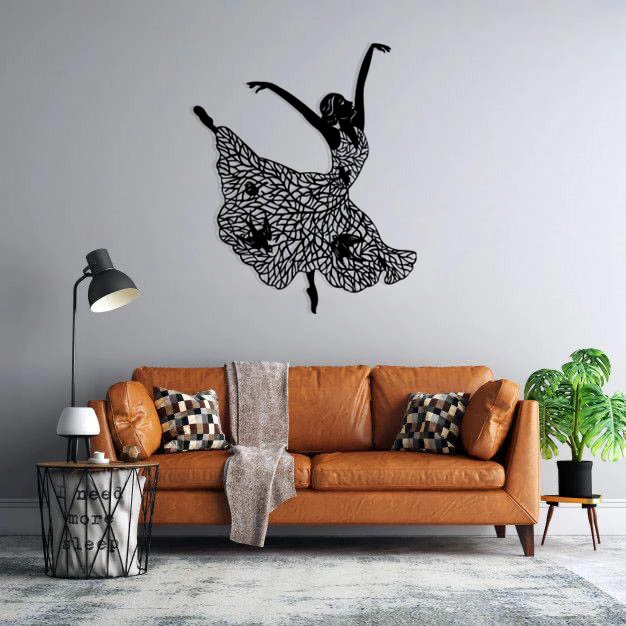 استیکر دیواری طرح رقصنده 