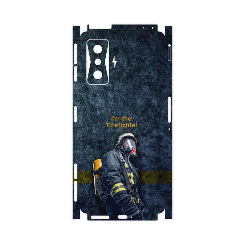 برچسب پوششی ماهوت مدل Firefighter-FullSkin مناسب برای گوشی موبایل شیائومی Poco F4 GT 5G