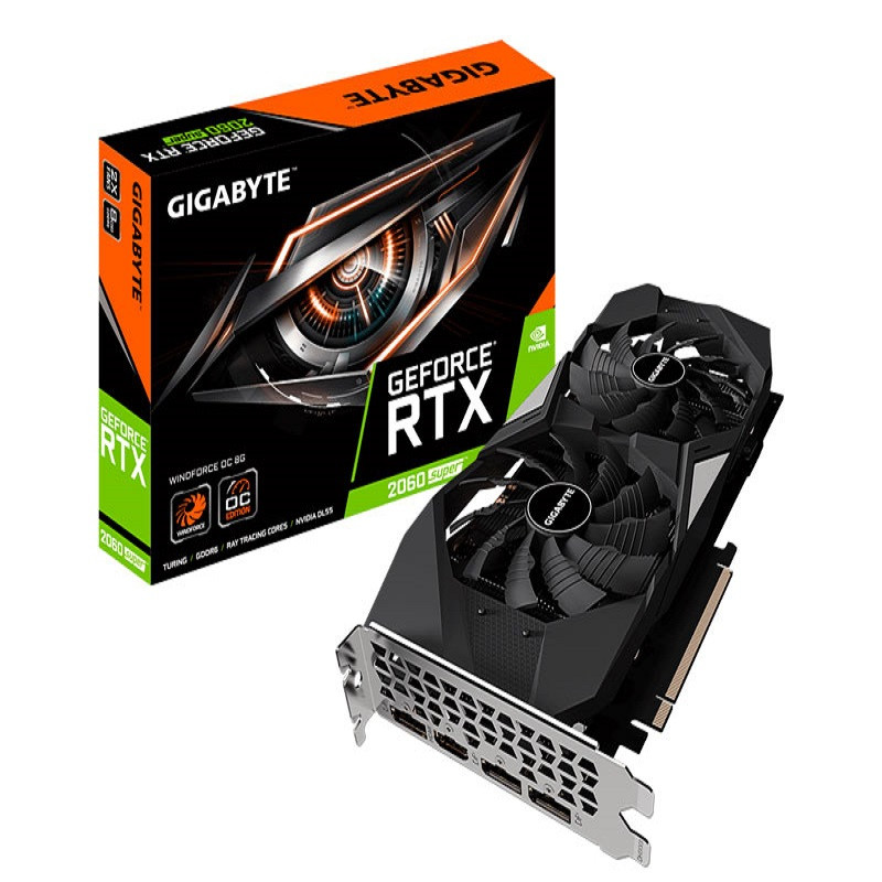 کارت گرافیک گیگابایت مدل GeForce RTX 2060 SUPER WINDFORCE OC 8GD