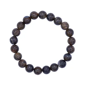 دستبند مردانه مانا جم مدل سنگ برونزیت