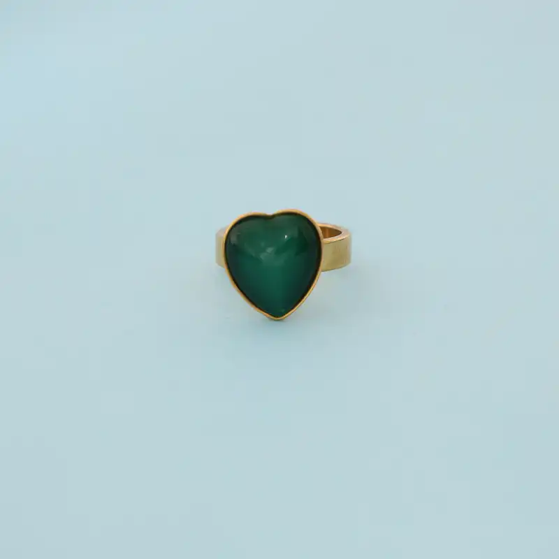 انگشتر زنانه ماصرم مدل قلب کد Ri3042