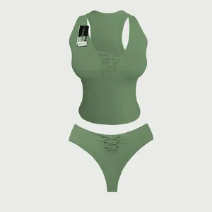 ست نیم تنه و شورت ورزشی زنانه مدل K132 کد SA