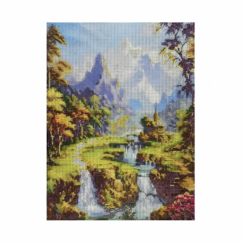 بازی آموزشی مدل تابلو نقاشی الماسی بزرگسال کد C3431