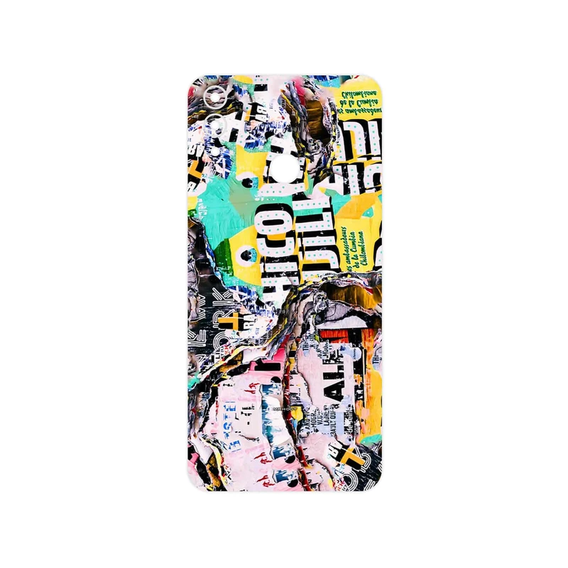 برچسب پوششی ماهوت مدل Collage of Teared Paper مناسب برای گوشی موبایل آنر 8C