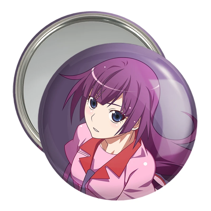 آینه جیبی خندالو مدل هانئکاوا انیمه مونوگاتاری  کد 16183