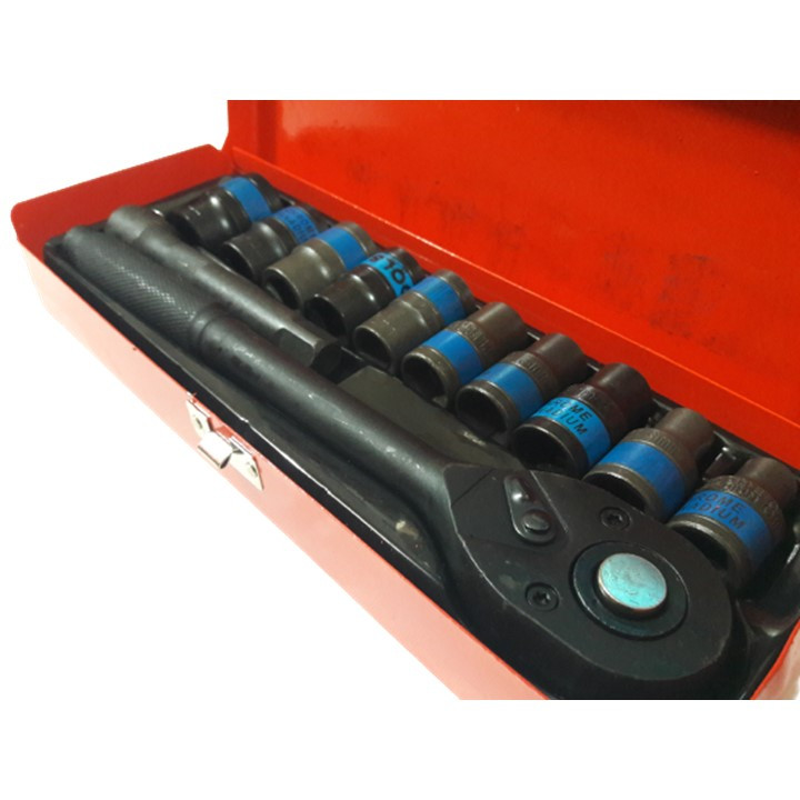 مجموعه 12 عددی آچار بکس و سری بکس تات مدل 1/2 مجموعه 12 عددی آچار بکس و سری بکس تات مدل 1/2