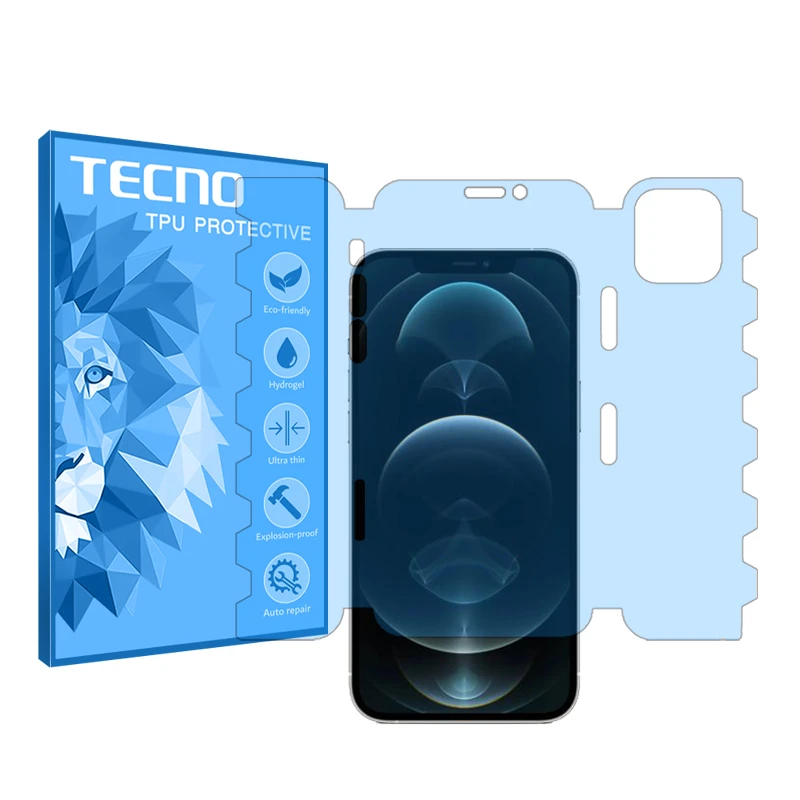 محافظ صفحه نمایش ضد اشعه آبی تکنو مدل HyBLU مناسب برای گوشی موبایل اپل iPhone 12 Pro