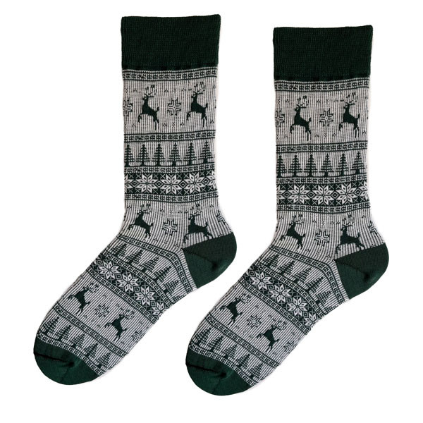 جوراب زنانه ال سون مدل گوزن کد PH934.2