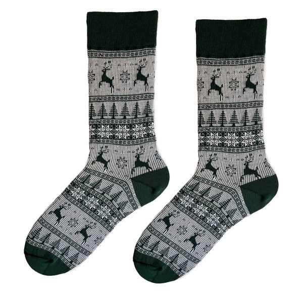 جوراب زنانه ال سون مدل گوزن کد PH934.2 - - 1