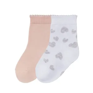 جوراب دخترانه مدل 002 مجموعه 2 عددی