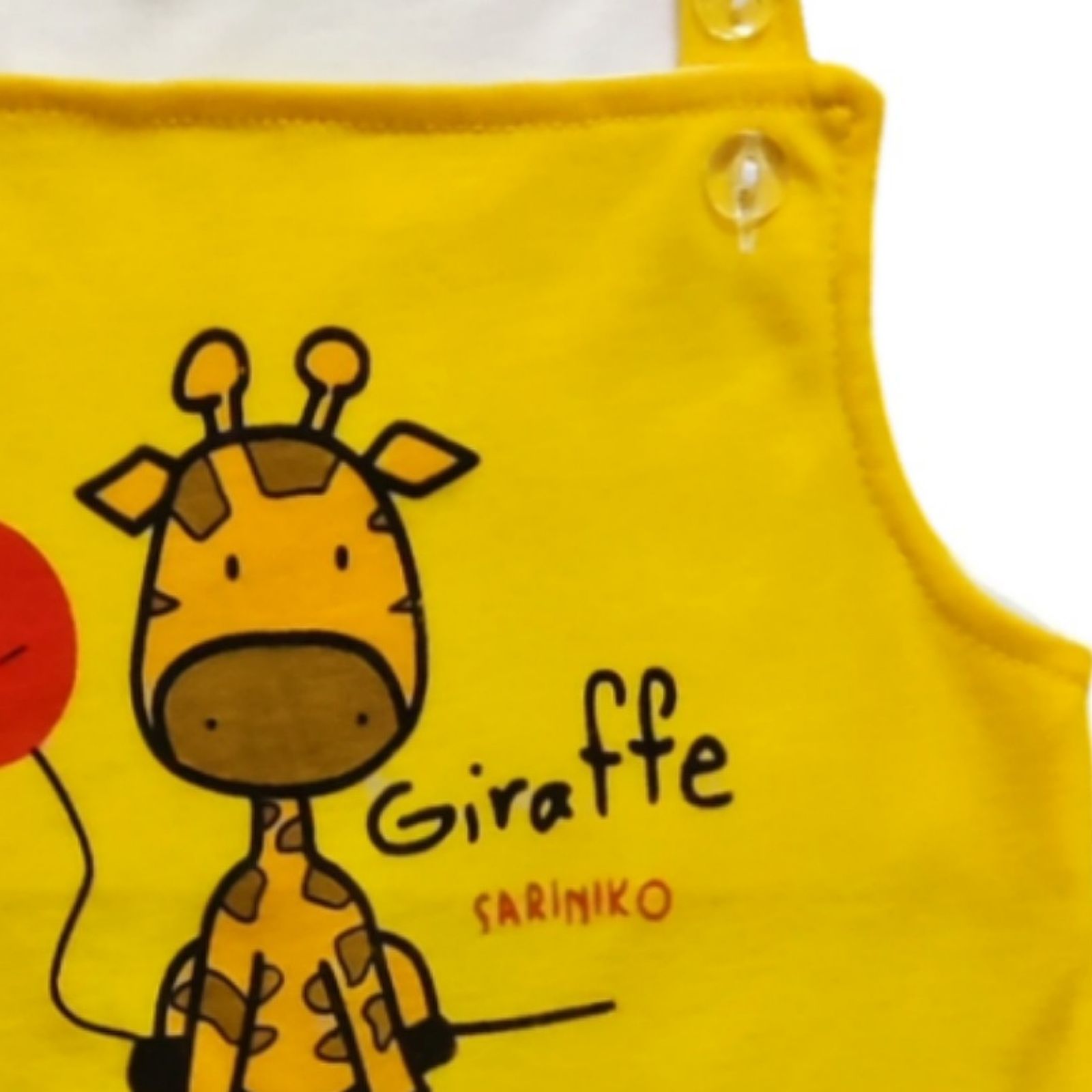 ست 3 تکه لباس نوزادی سرینیکو مدل Mini giraffe کد A410 - - 12
