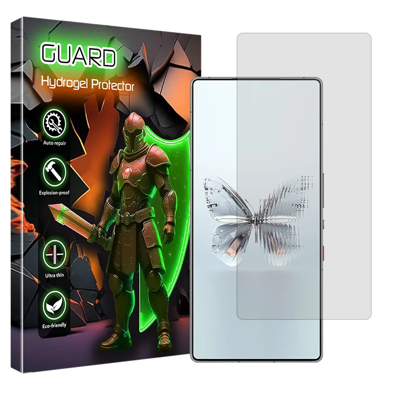 محافظ صفحه نمایش شفاف گارد مدل Tough مناسب برای گوشی موبایل زد تی ای Nubia RedMagic 10 Pro