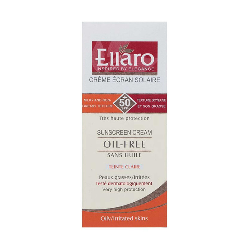 کرم ضد آفتاب رنگی الارو SPF50 مدل Teinte Foncee مناسب پوست های چرب حجم 40 میلی لیتر کرم ضد آفتاب رنگی الارو SPF50 مدل Teinte Foncee مناسب پوست های چرب حجم 40 میلی لیتر