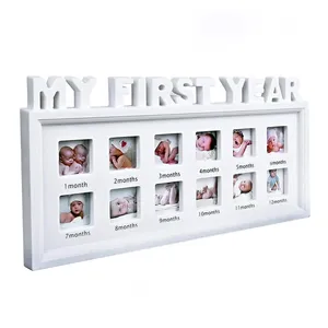 قاب عکس کودک مدل ماه گرد