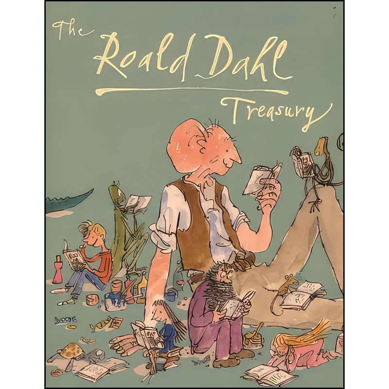 کتاب The Roald Dahl Treasury اثر Roald Dahl انتشارات Jonathan Cape