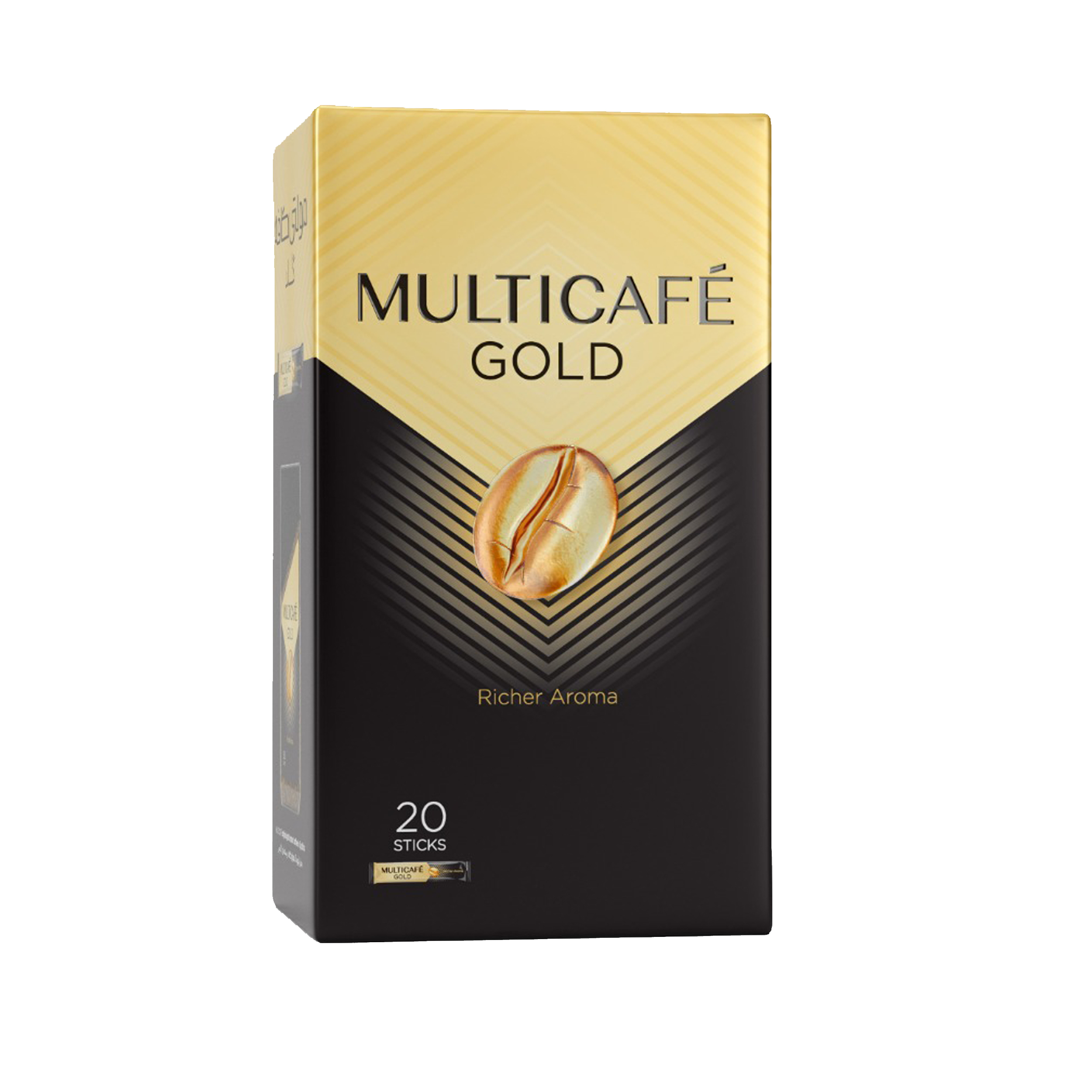 قهوه فوری گلد مولتی کافه - 40 گرم بسته 20 عددی