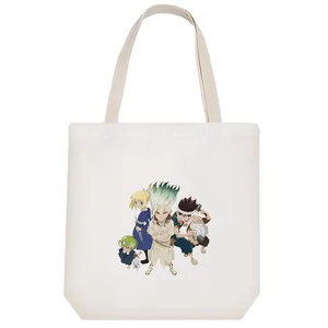 ساک خرید خندالو مدل انیمه دکتر سنگی کد 2666