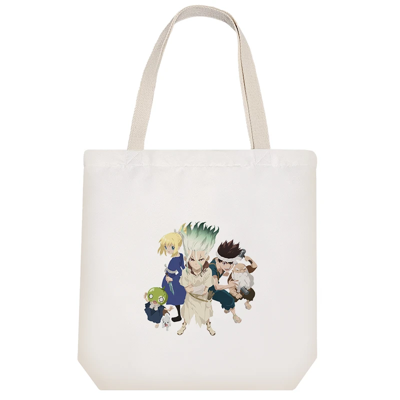 ساک خرید خندالو مدل انیمه دکتر سنگی کد 2666