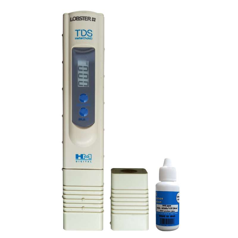 سختی سنج آب لابستر مدل TDS-2 به همراه محلول سختی سنج لابستر حجم 30 میلی لیتر