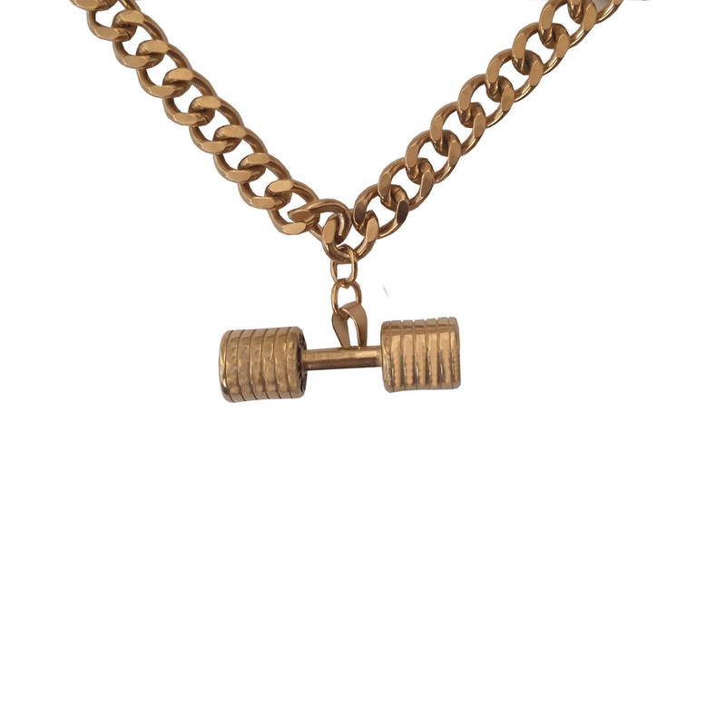 گردنبند مردانه مدل وزنه