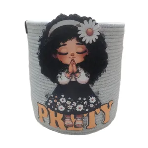 سطل زباله اتاق کودک لالیپاپ مدل prety
