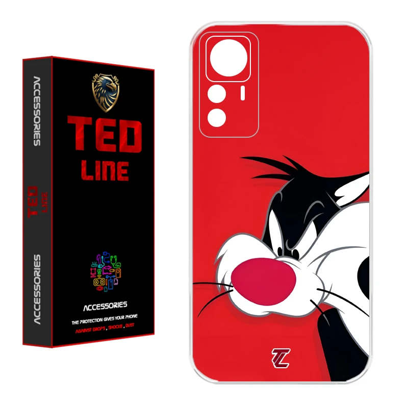 کاور تدلاین طرح کارتون سیلوستر کد 1221 مناسب برای گوشی موبایل شیائومی Mi 12T / 12T Pro