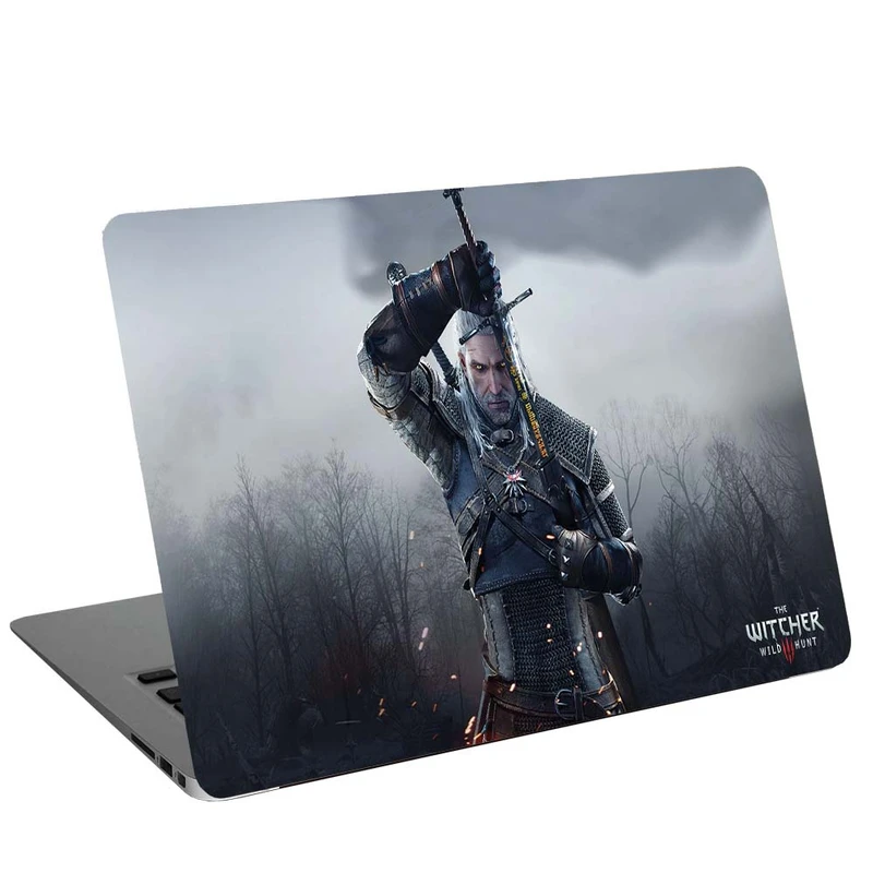 استیکر لپ تاپ طرح witcher3 کد G-1045 مناسب برای لپ تاپ 15.6 اینچ