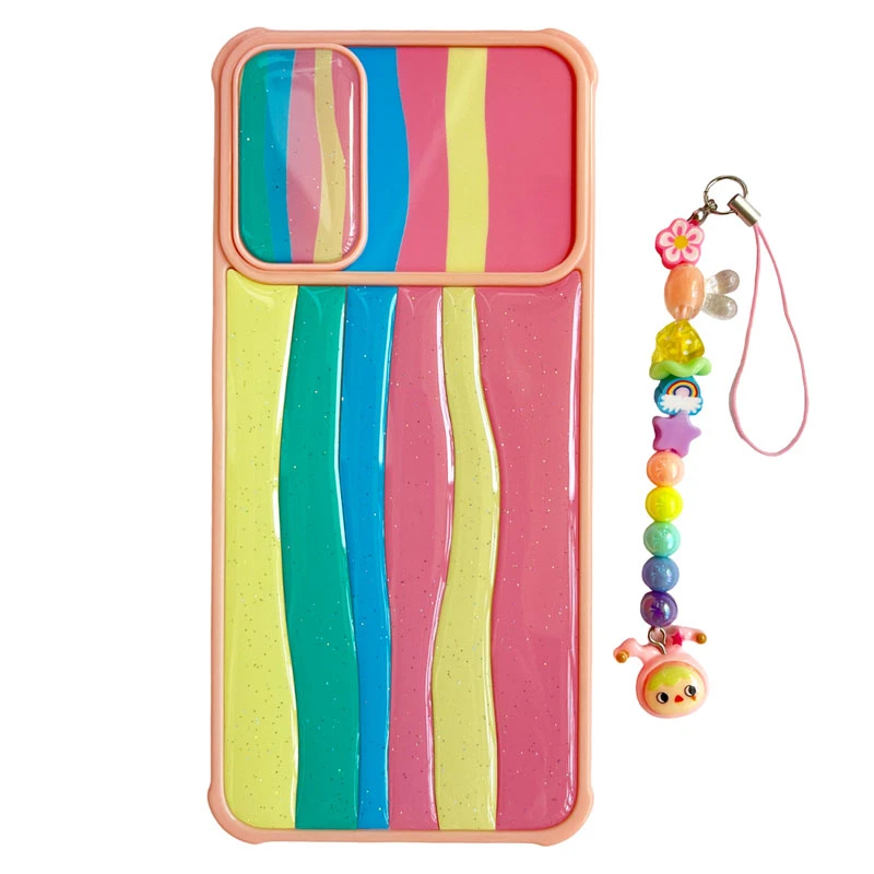 کاور مدل آبرنگ کد A11369 مناسب برای گوشی موبایل شیائومی Redmi Note 10 Pro 4G / Note 10 Promax به همراه بند آویز