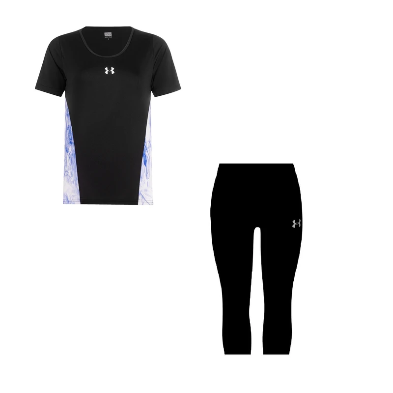 ست تی‌شرت و شلوارک ورزشی زنانه مدل 7201-3101