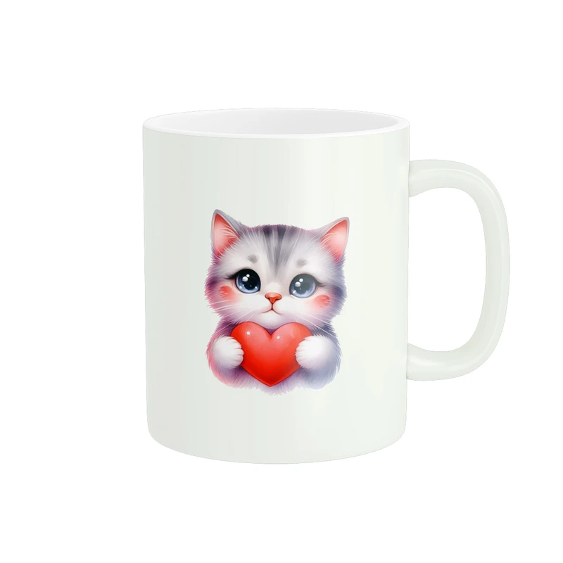 ماگ پاد آفرین طرح گربه کد 954