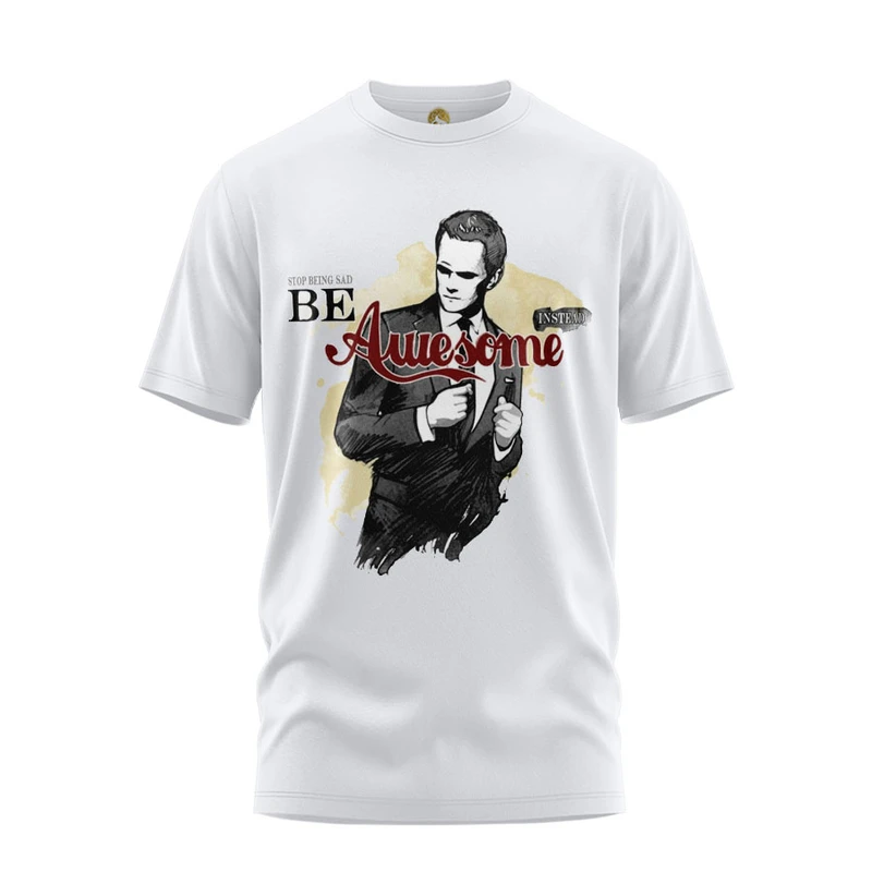 تی شرت آستین کوتاه زنانه هومرو مدل TW238 طرح How I Met Your Mother 