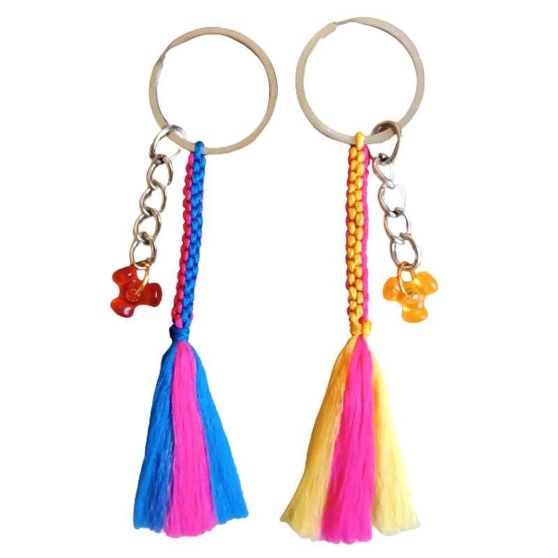 جاکلیدی دخترانه مدل بافت بسته 2 عددی جاکلیدی دخترانه مدل بافت بسته 2 عددی