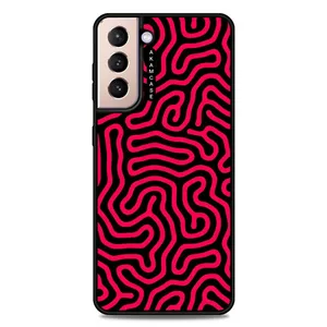 AKAM AMC-WSGS21P-DOODLE2 Cover For Samsung Galaxy S21 Plus