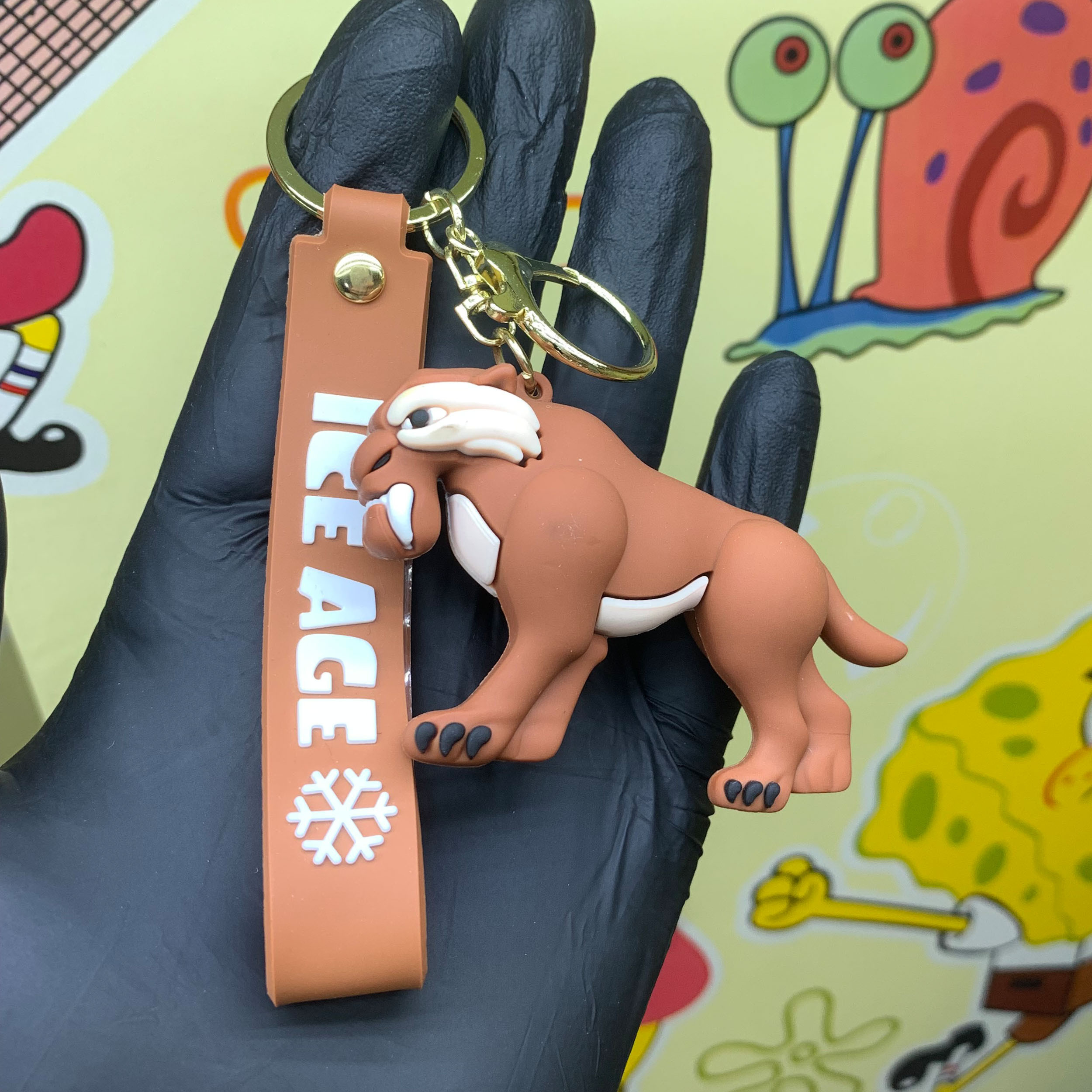 جاکلیدی مدل سیلیکونی طرح تیزدندان عصر یخبندان جاکلیدی مدل سیلیکونی طرح تیزدندان عصر یخبندان