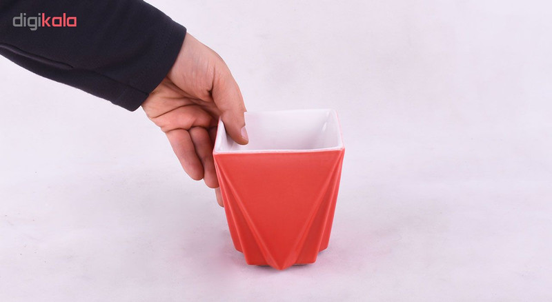 گلدان غریب طرح چهارضلعی کد 01-07 سایز متوسط