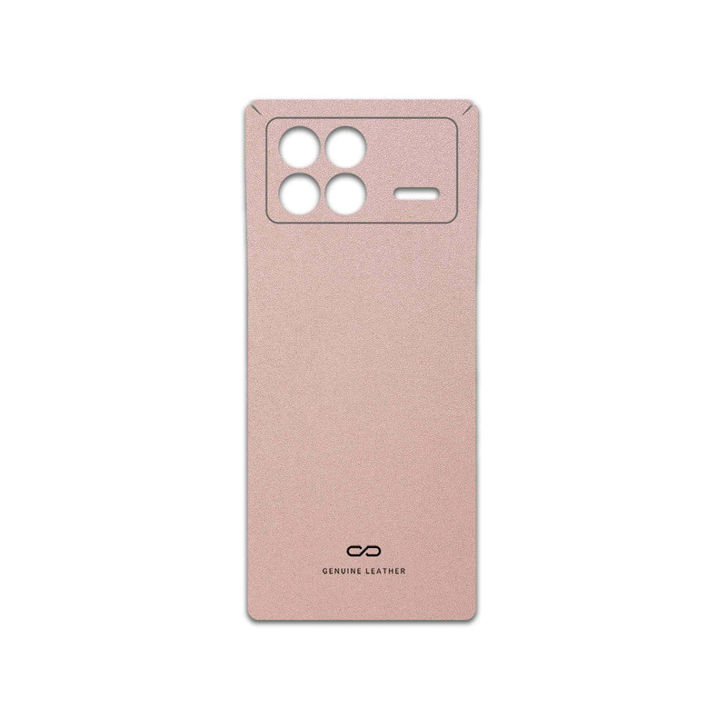 برچسب پوششی ماهوت مدل Rose-Gold-Leather مناسب برای گوشی موبایل شیائومی Mix Fold 3